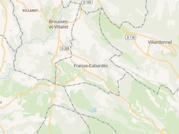 Plan de Fraisse-Cabardès