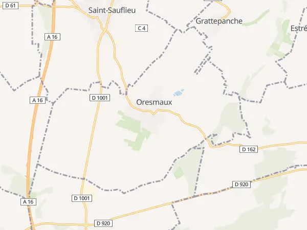 Plan de Oresmaux