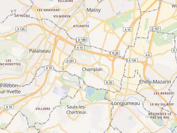 Plan de Champlan