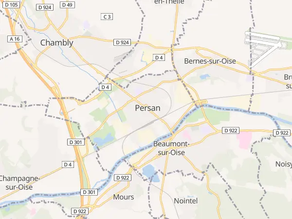Plan de Persan