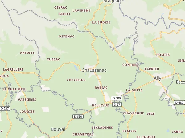 Plan de Chaussenac
