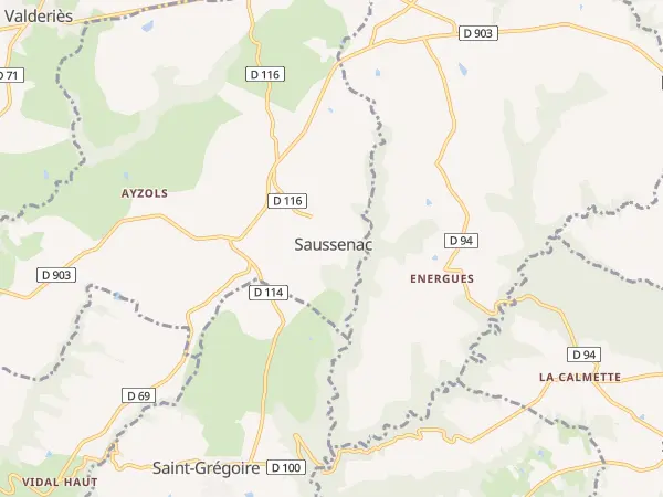 Plan de Saussenac