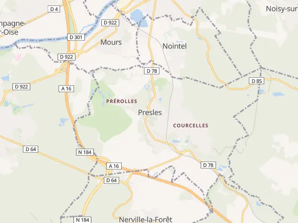 Plan de Presles