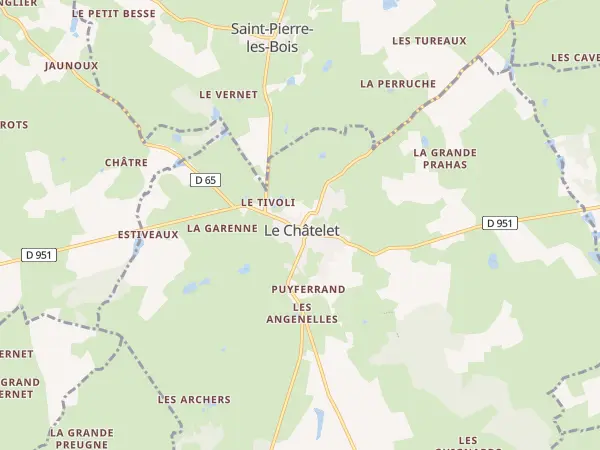 Plan du Châtelet