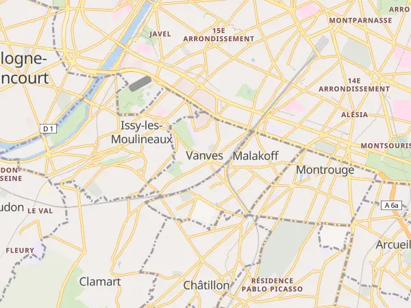 Plan de Vanves