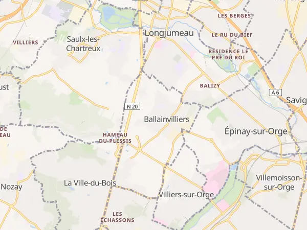 Plan de Ballainvilliers