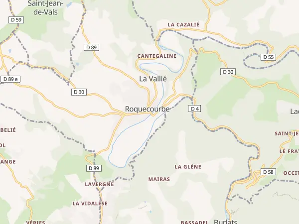 Plan de Roquecourbe