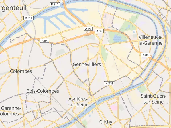 Plan de Gennevilliers