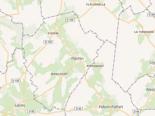 Plan de Fléchin