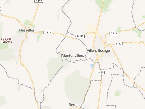 Plan de Montonvillers