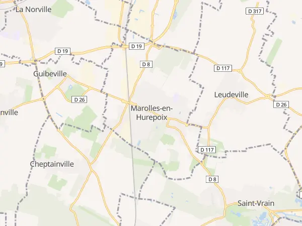 Plan de Marolles-en-Hurepoix