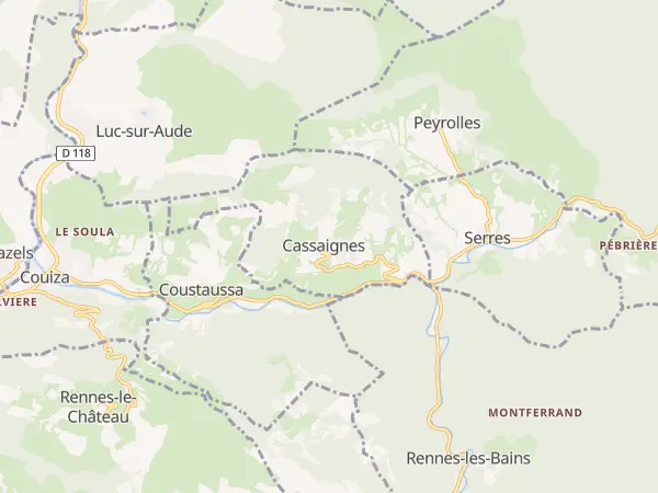 Plan de Cassaignes