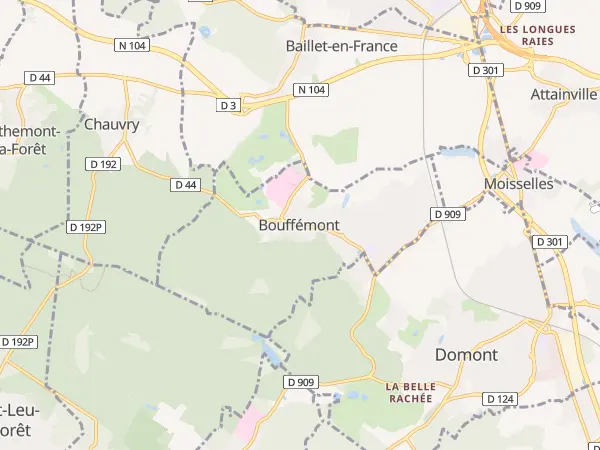 Plan de Bouffémont