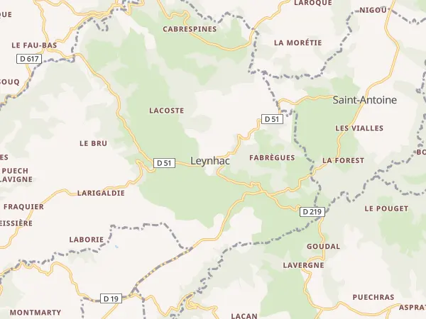 Plan de Leynhac