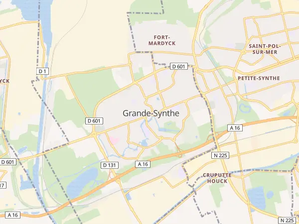 Plan de Grande-Synthe