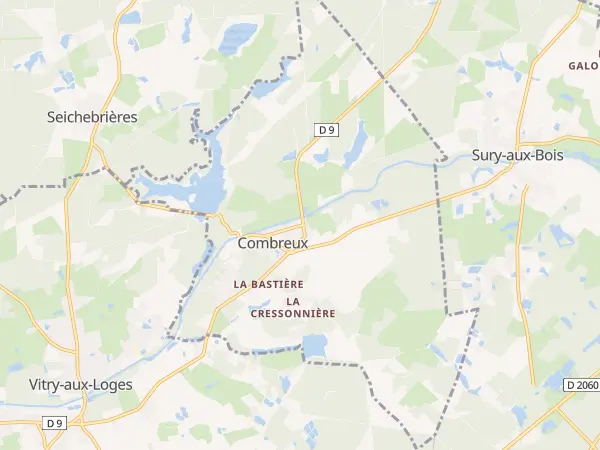 Plan de Combreux