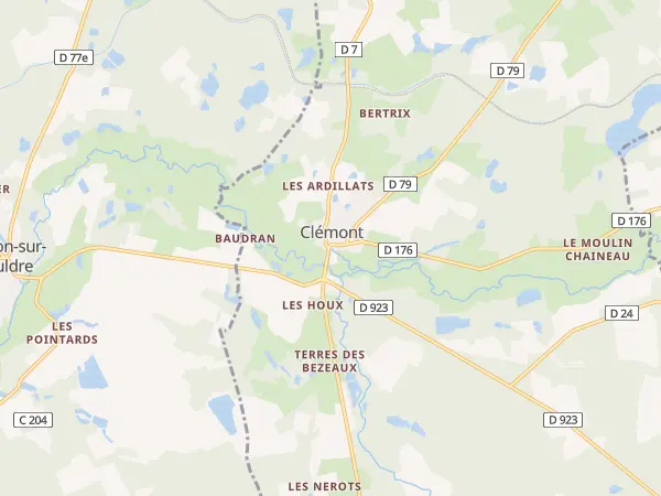 Plan de Clémont