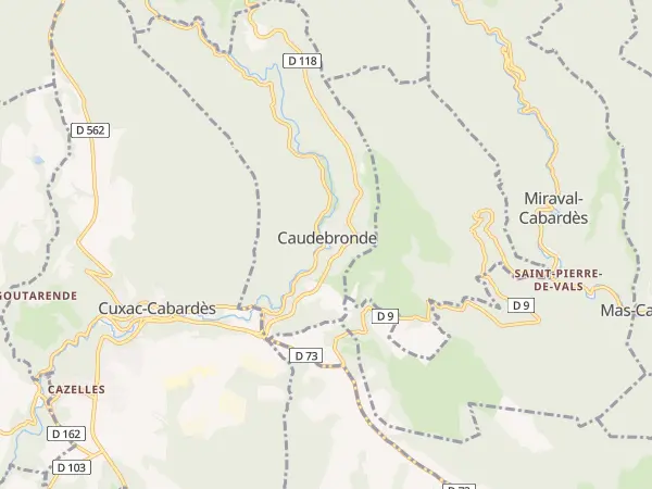 Plan de Caudebronde