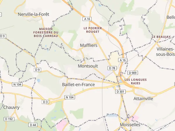 Plan de Montsoult