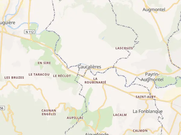Plan de Caucalières