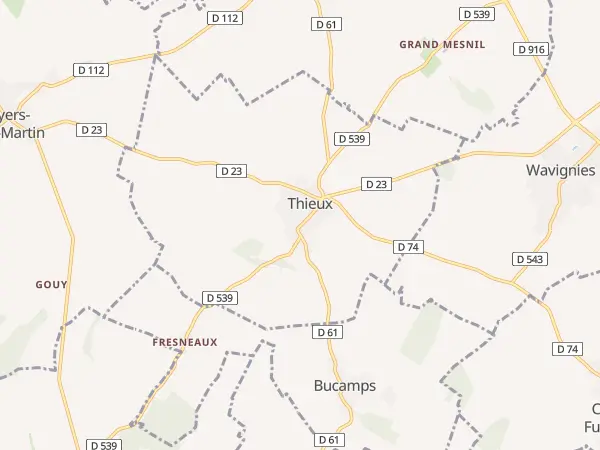Plan de Thieux