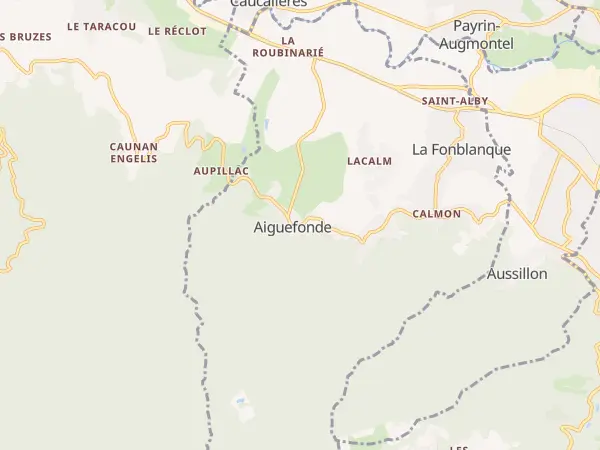 Plan de Aiguefonde