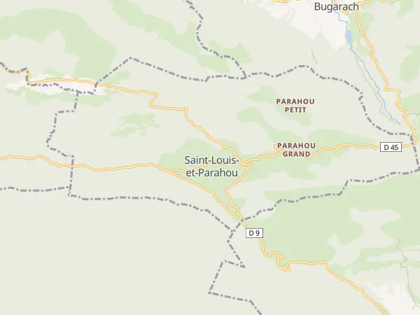 Plan de Saint-Louis-et-Parahou