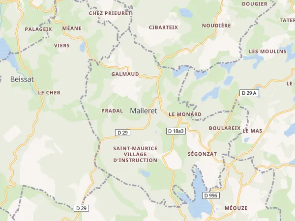 Plan de Malleret
