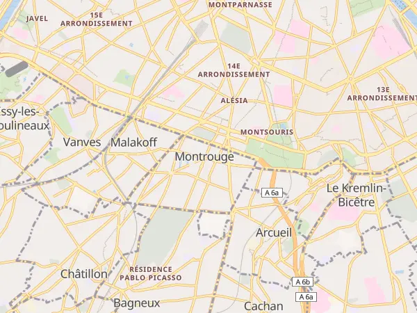 Plan de Montrouge