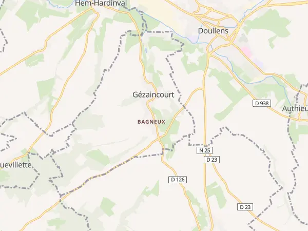 Plan de Gézaincourt