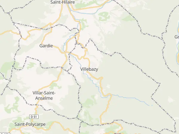 Plan de Villebazy