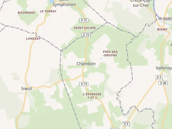 Plan de Chambon