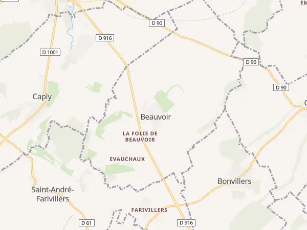 Plan de Beauvoir