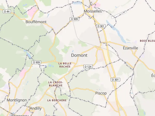 Plan de Domont
