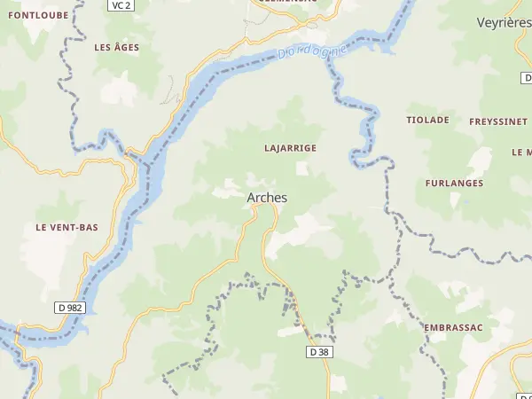 Plan de Arches