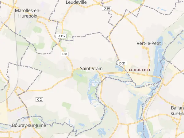 Plan de Saint-Vrain