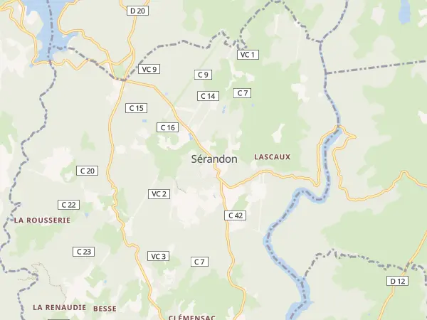Plan de Sérandon