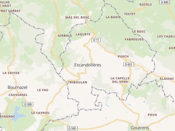 Plan de Escandolières