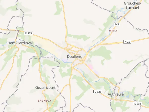 Plan de Doullens