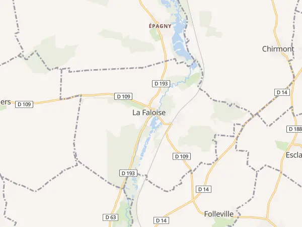 Plan de La Faloise