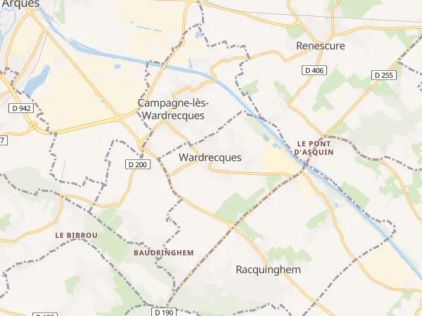 Plan de Wardrecques