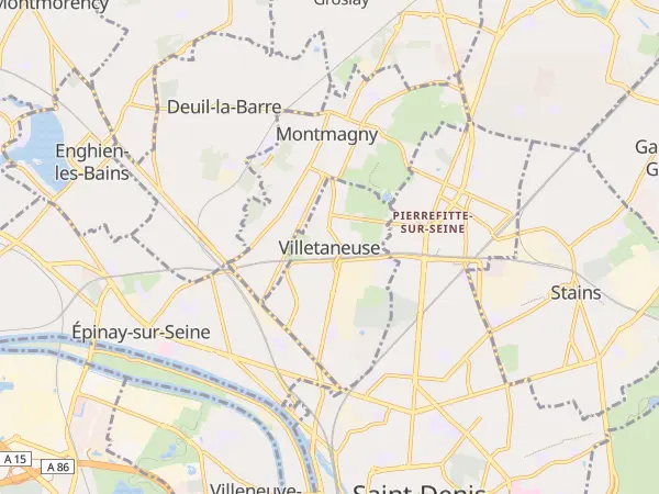 Plan de Villetaneuse