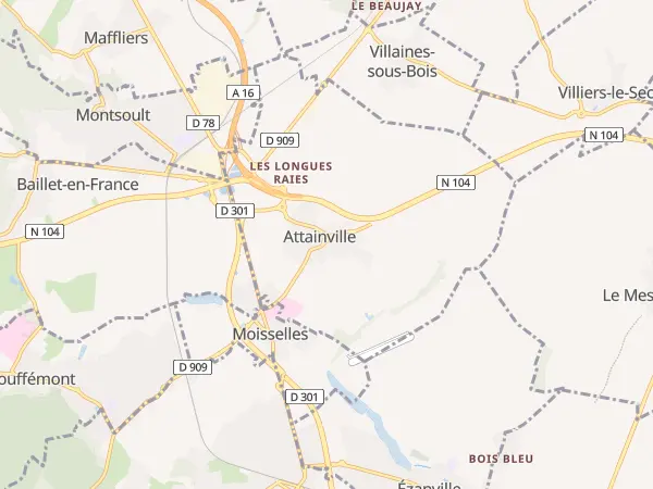 Plan de Attainville