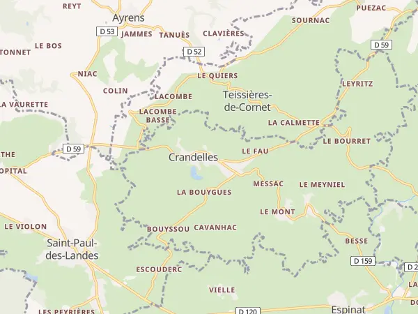 Plan de Crandelles