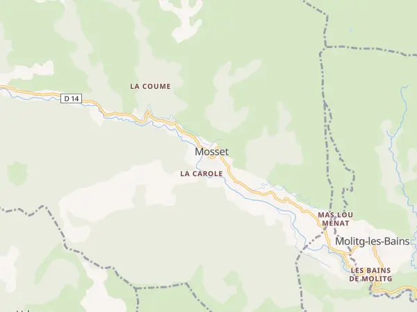 Plan de Mosset