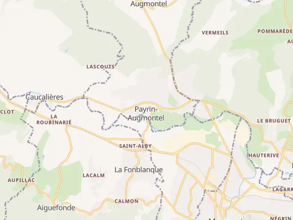 Plan de Payrin-Augmontel
