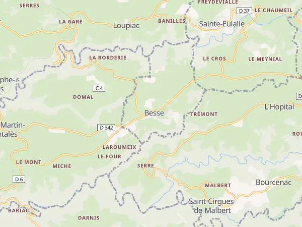 Plan de Besse
