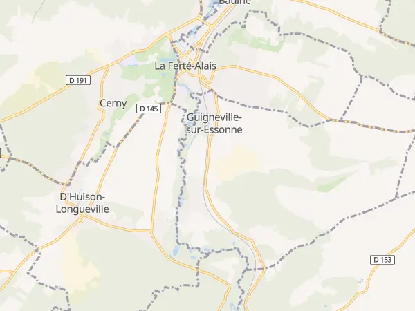 Plan de Guigneville-sur-Essonne