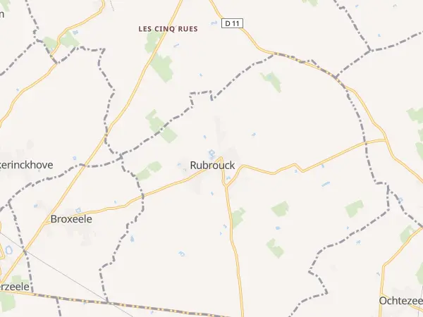 Plan de Rubrouck