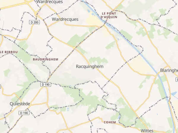 Plan de Racquinghem